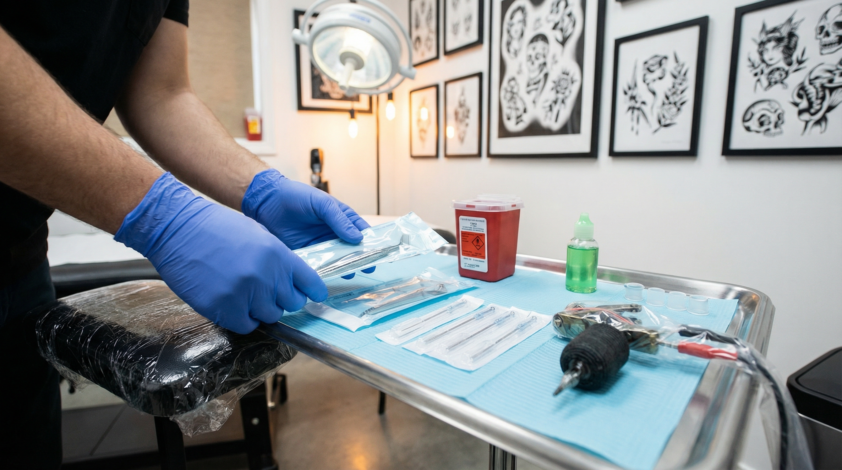 How to Spot a Clean Tattoo & Piercing Studio